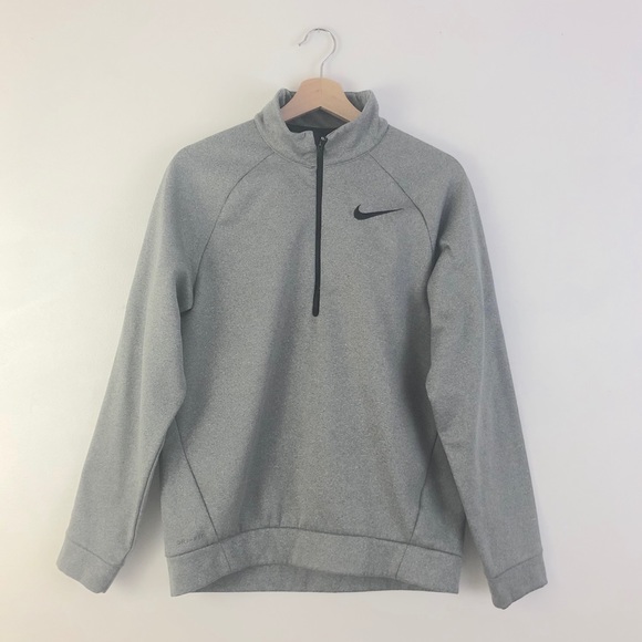Nike Other - Nike Men’s Dri-Fit  1/4 Zip Gray Pullover Fleece S